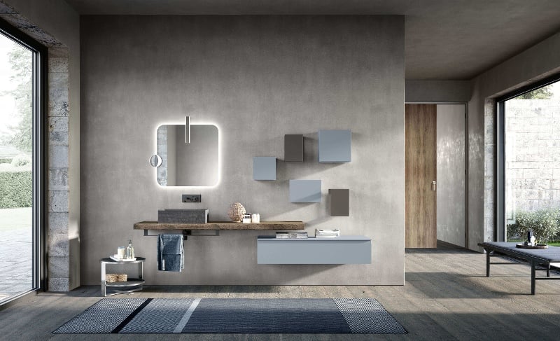 Luxury Bathroom Vanity with Urban Storage